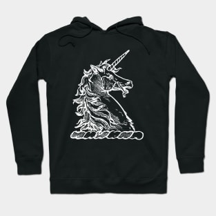 Mythical Heraldic Unicorn Hoodie